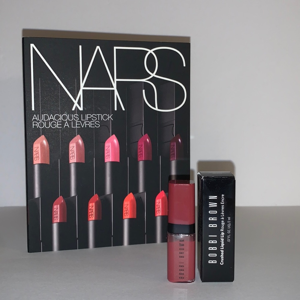 Bobbi Brown Smoothie Move / Nars Audacious Lips